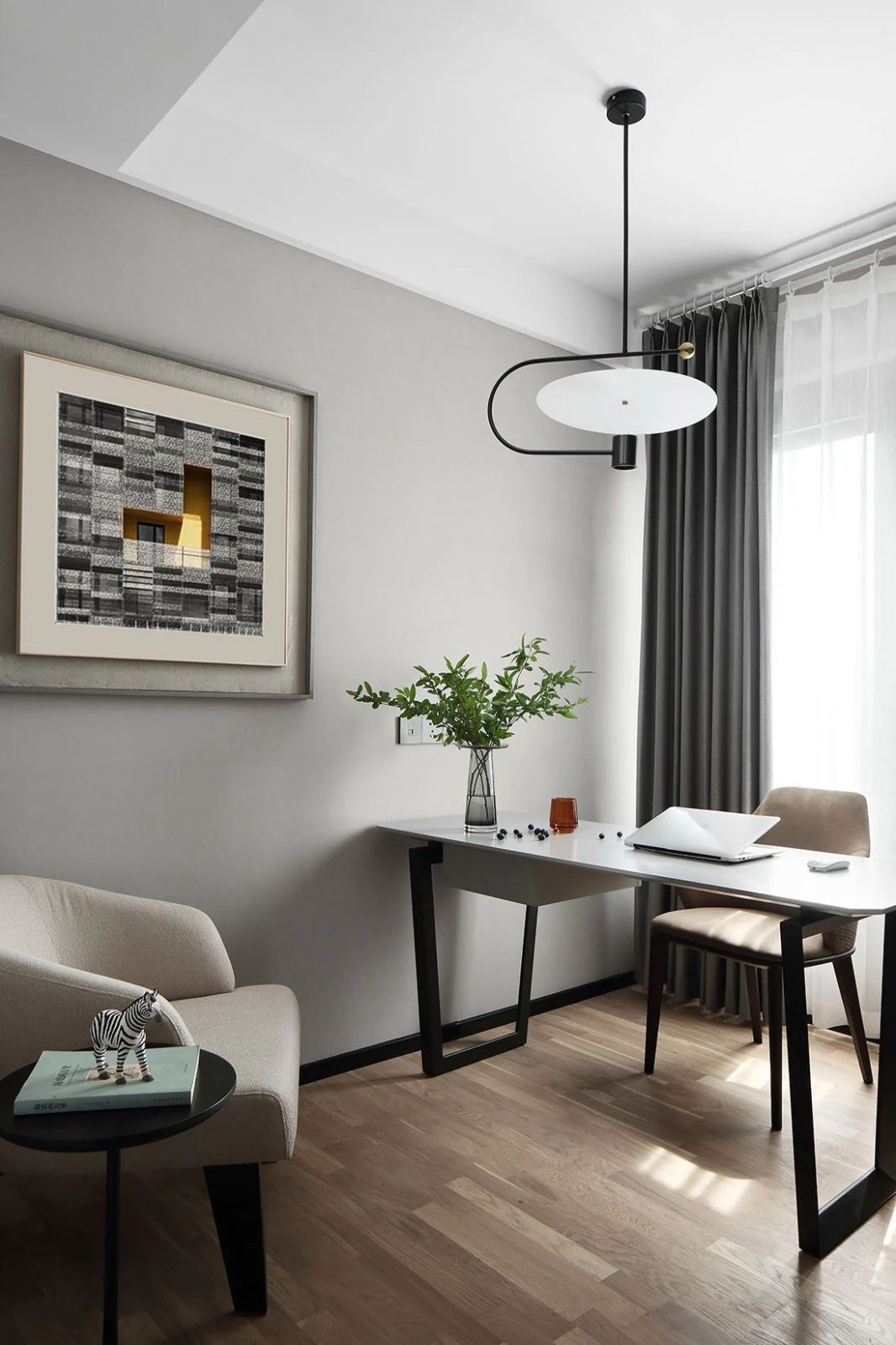 現(xiàn)代簡約風格室內(nèi)設計家裝案例-書房 現(xiàn)代簡約風格室內(nèi)設計家裝案例-書房