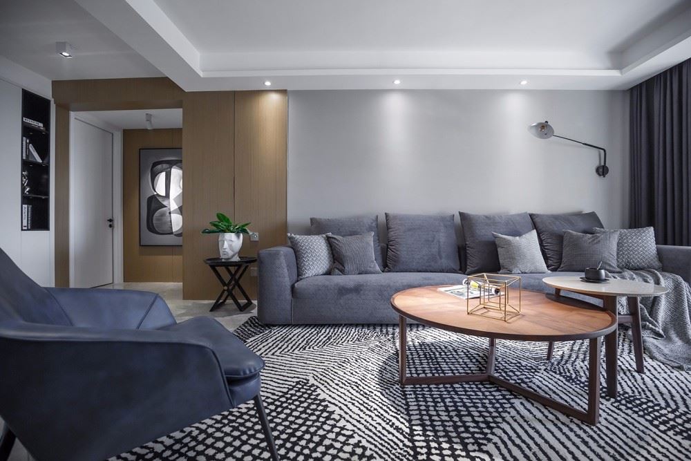 佛山市旭輝雅居樂清樾現代簡約風格三居室裝修案例
