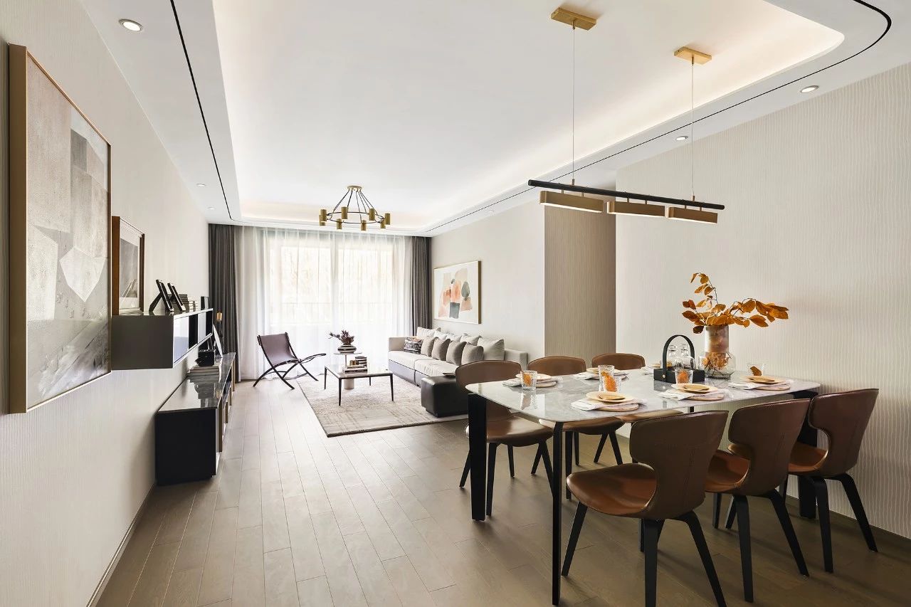 輕奢簡約風格室內設計家裝案例-餐廳 輕奢簡約風格室內設計家裝案例-餐廳