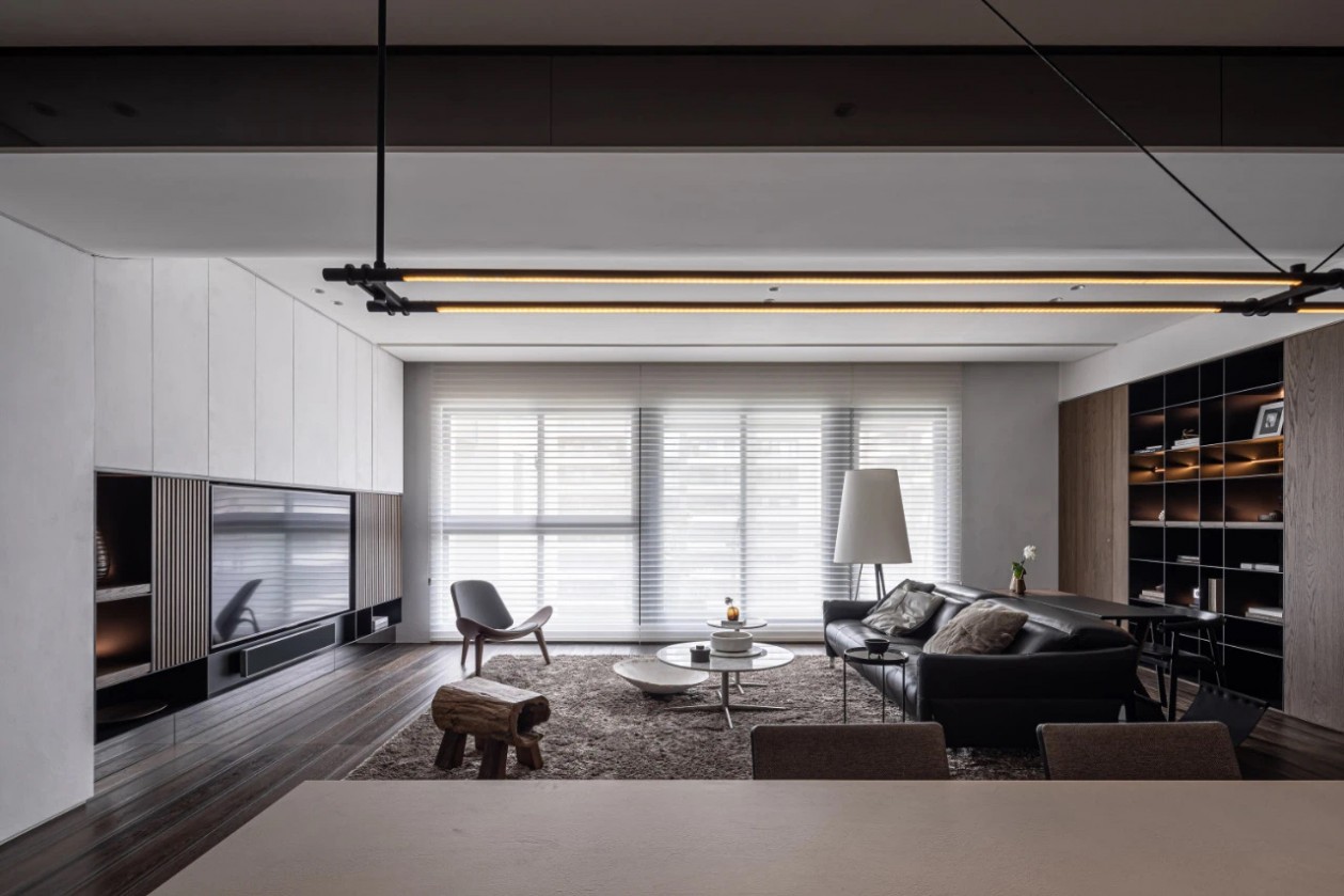 現代簡約風格室內設計家裝案例-客廳 現代簡約風格室內設計家裝案例-客廳