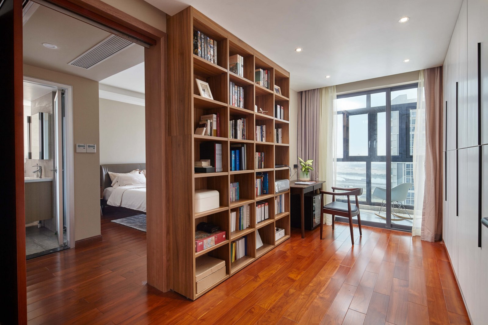 混搭風格家裝設計室內裝修效果圖-書房 混搭風格家裝設計室內裝修效果圖-書房