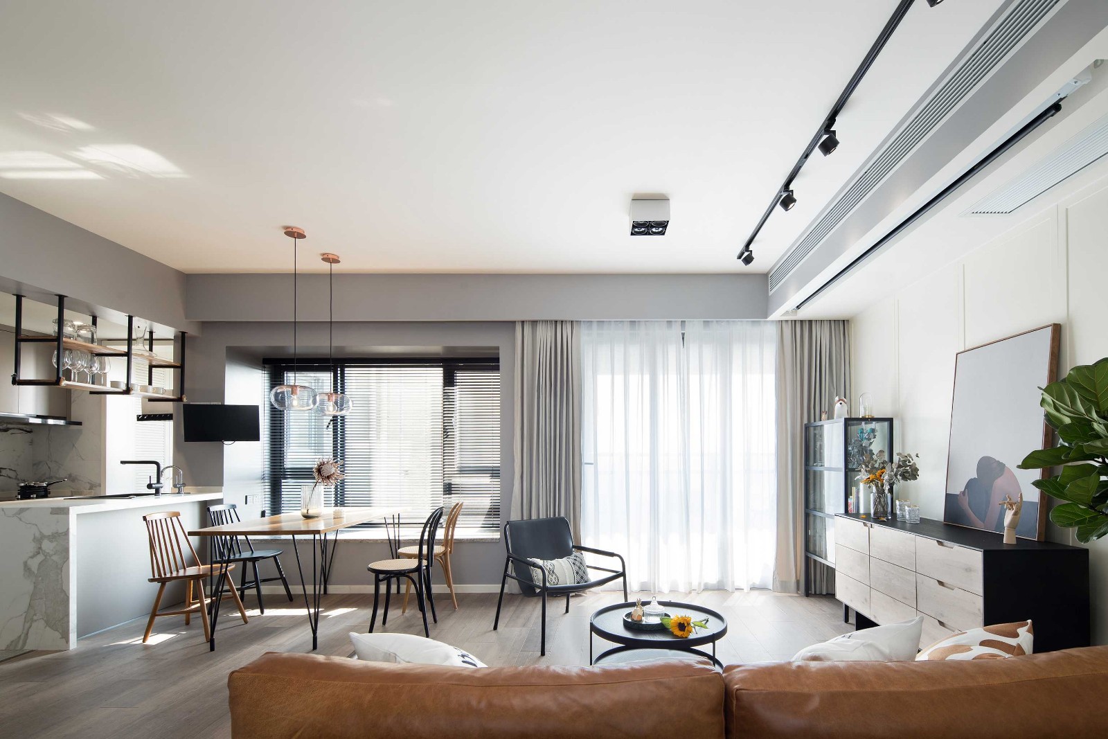 裝修案例美式風格室內裝修效果圖-客餐廳 裝修案例美式風格室內裝修效果圖-客餐廳