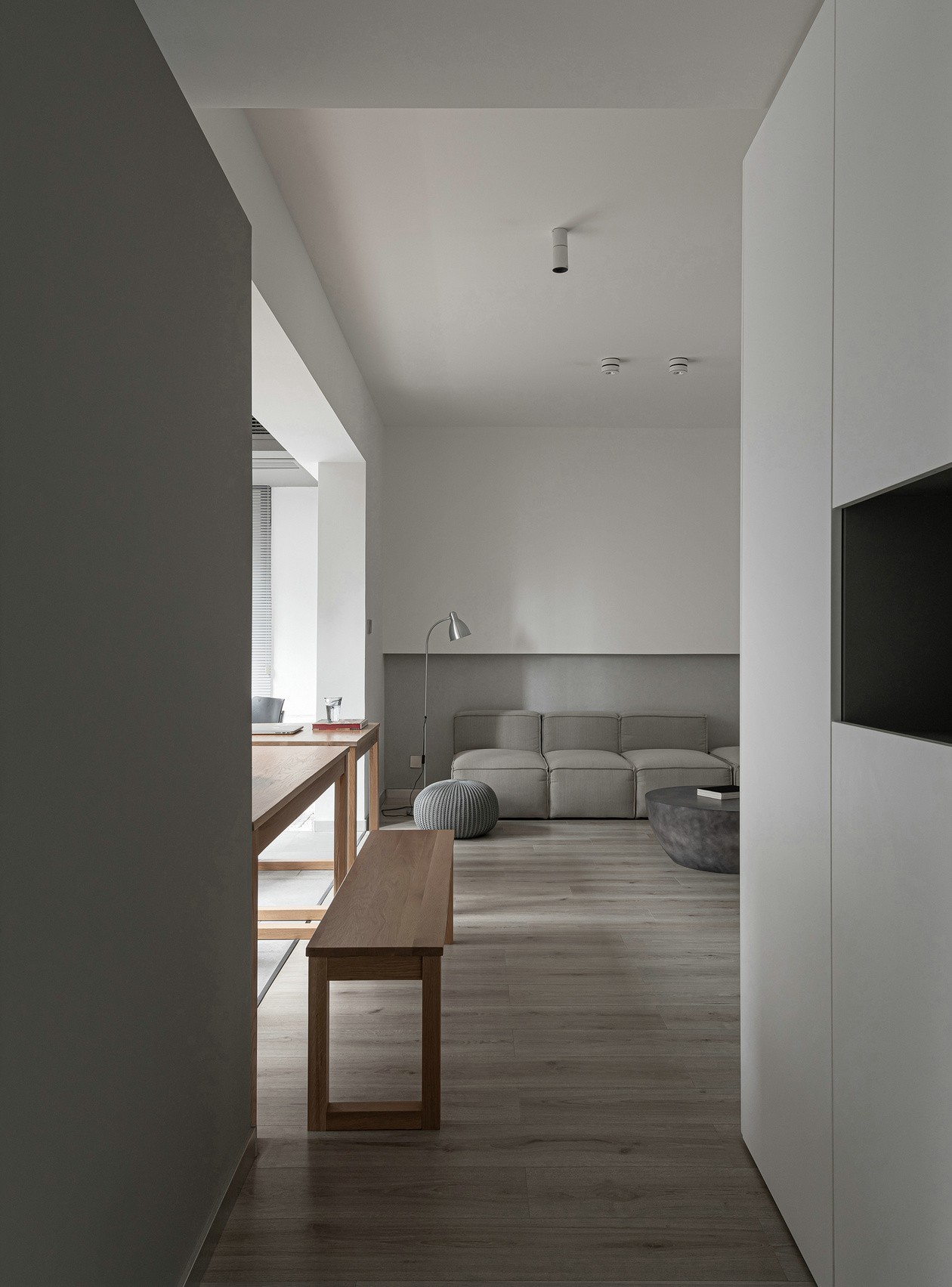 現(xiàn)代極簡風格室內(nèi)設計家裝案例-客餐廳 現(xiàn)代極簡風格室內(nèi)設計家裝案例-客餐廳