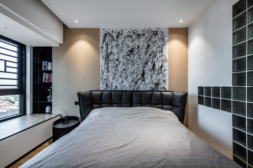 現代簡約風格室內設計家裝案例-主臥 現代簡約風格室內設計家裝案例-主臥