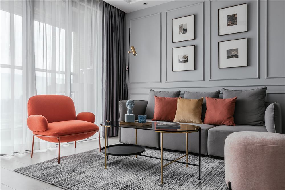 佛山市保利雲上輕奢風格三居室裝修案例