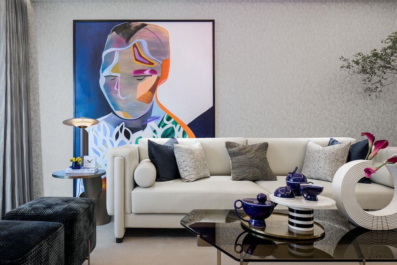 裝修案例新中式混搭風格室內(nèi)裝修效果圖-客廳 裝修案例新中式混搭風格室內(nèi)裝修效果圖-客廳