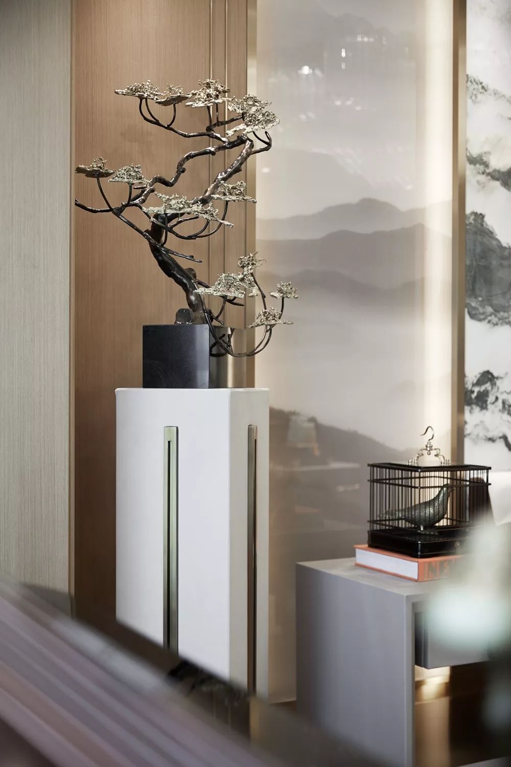 裝修案例新中式風(fēng)格室內(nèi)裝修效果圖-客廳裝飾 裝修案例新中式風(fēng)格室內(nèi)裝修效果圖-客廳裝飾