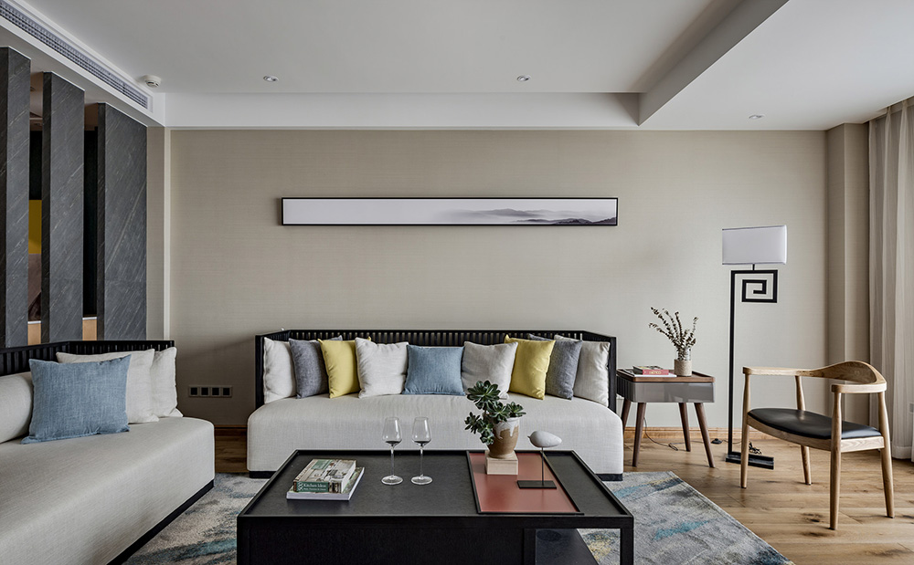 現(xiàn)代簡約風(fēng)格室內(nèi)裝修設(shè)計效果圖-保利碧桂園悅公館三居176平米-室內(nèi)裝修設(shè)計客廳 現(xiàn)代簡約風(fēng)格室內(nèi)裝修設(shè)計效果圖-保利碧桂園悅公館三居176平米-室內(nèi)裝修設(shè)計客廳