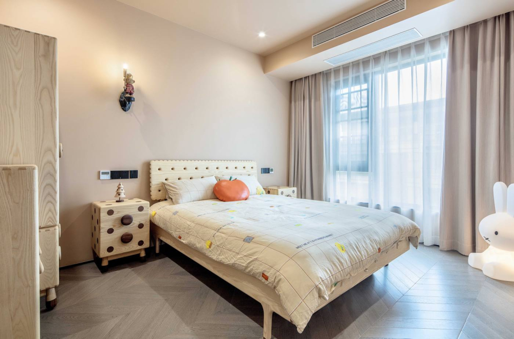 現(xiàn)代簡(jiǎn)約風(fēng)格室內(nèi)家裝案例效果圖-次臥 現(xiàn)代簡(jiǎn)約風(fēng)格室內(nèi)家裝案例效果圖-次臥