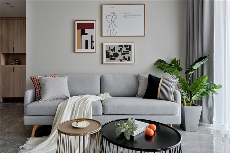 裝修案例北歐風(fēng)格室內(nèi)裝修效果圖-客廳 裝修案例北歐風(fēng)格室內(nèi)裝修效果圖-客廳