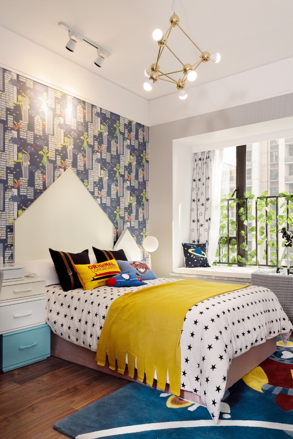 現代簡約風格室內設計家裝案例-兒童房 現代簡約風格室內設計家裝案例-兒童房