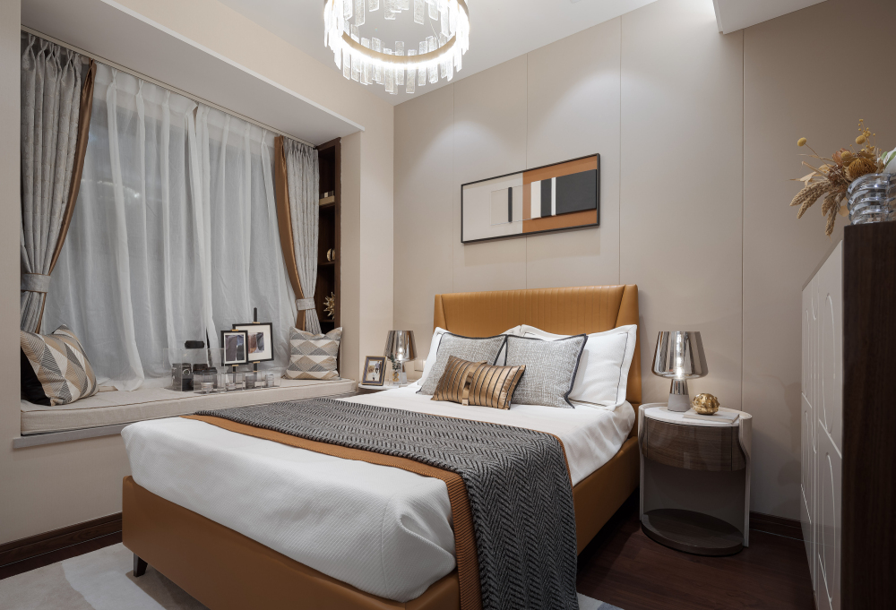 北歐輕奢風(fēng)格室內(nèi)設(shè)計家裝案例-次臥 北歐輕奢風(fēng)格室內(nèi)設(shè)計家裝案例-次臥