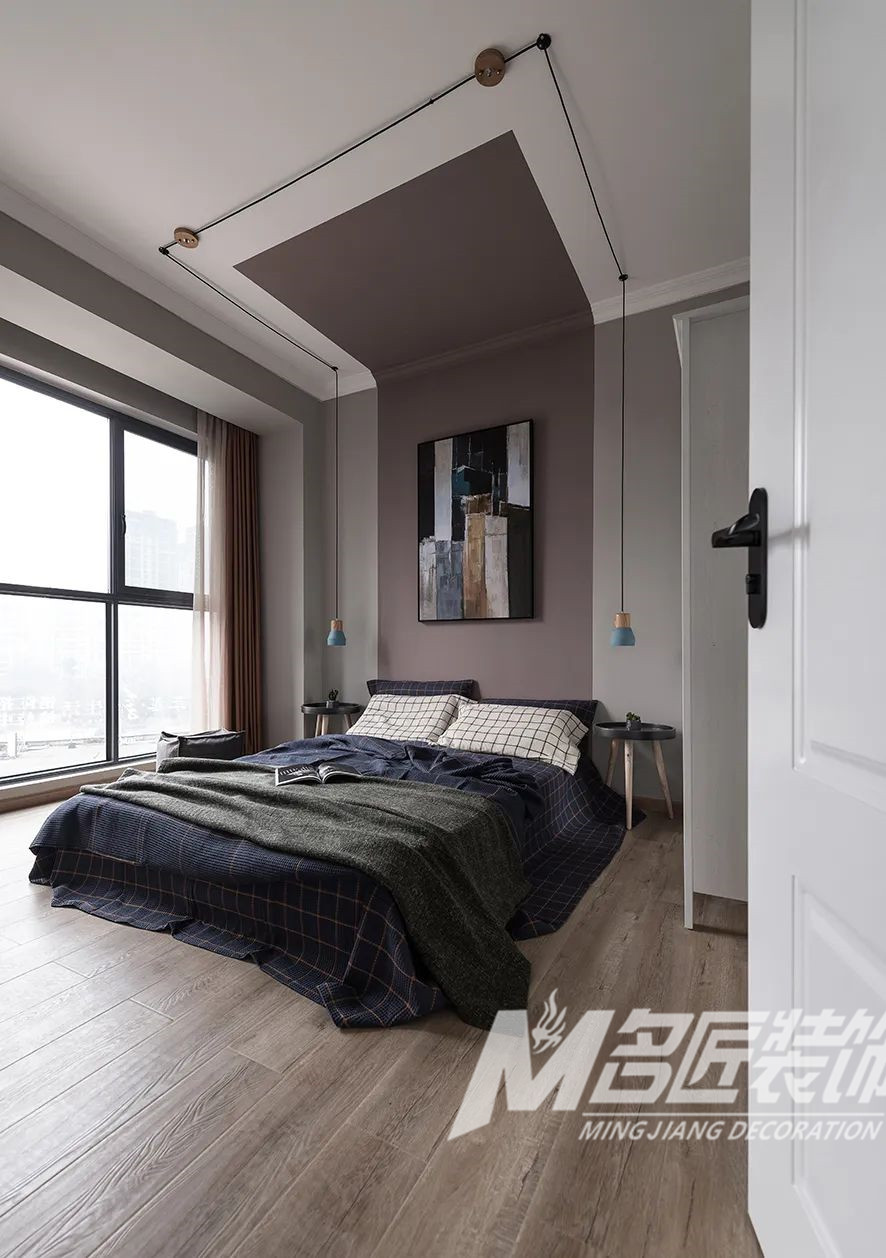 裝修案例復古工業風格室內裝修效果圖-臥室 裝修案例復古工業風格室內裝修效果圖-臥室