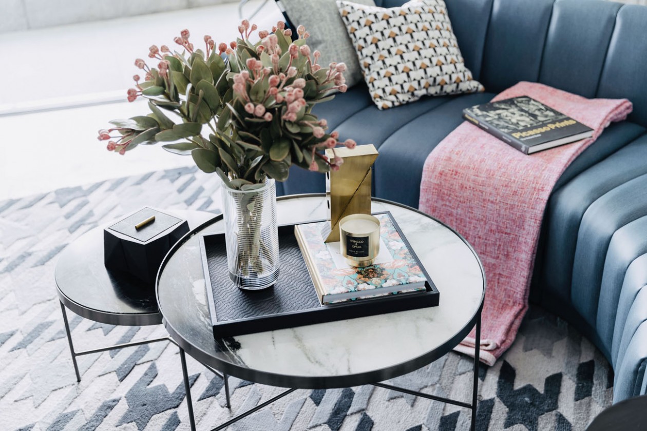 現代輕奢風格室內設計家裝案例-客廳茶幾 現代輕奢風格室內設計家裝案例-客廳茶幾