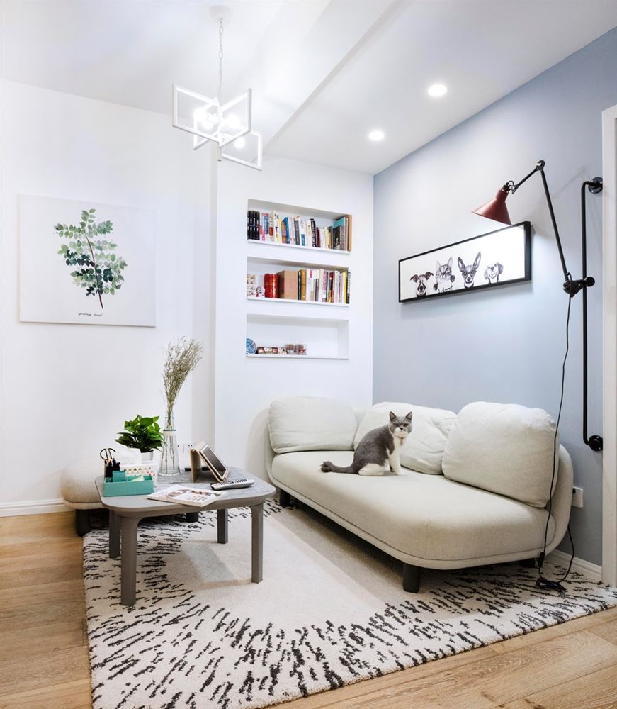 佛山市萬科悅都薈北歐風格公寓裝修案例