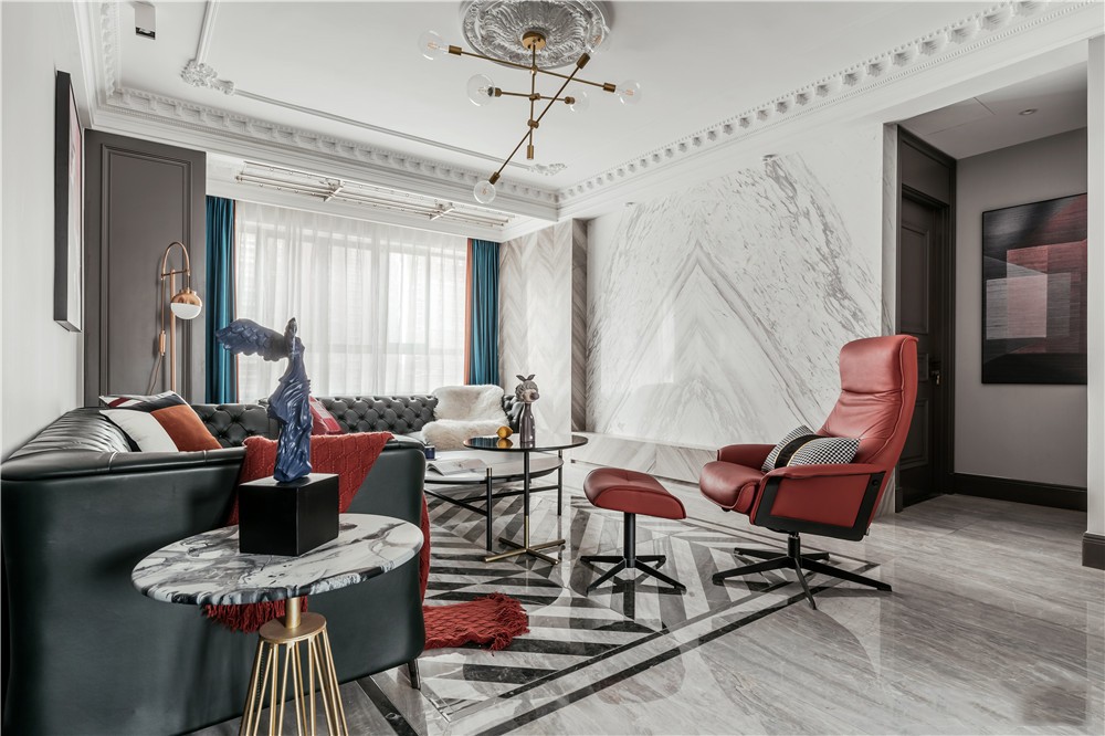 現(xiàn)代輕奢風(fēng)格家裝設(shè)計室內(nèi)裝修效果圖-客廳 現(xiàn)代輕奢風(fēng)格家裝設(shè)計室內(nèi)裝修效果圖-客廳