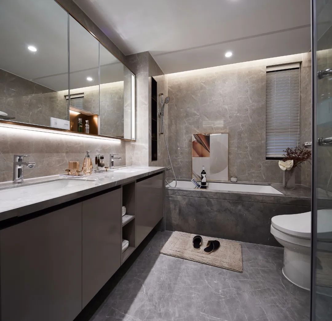 現代簡約風格室內設計家裝案例-衛生間 現代簡約風格室內設計家裝案例-衛生間