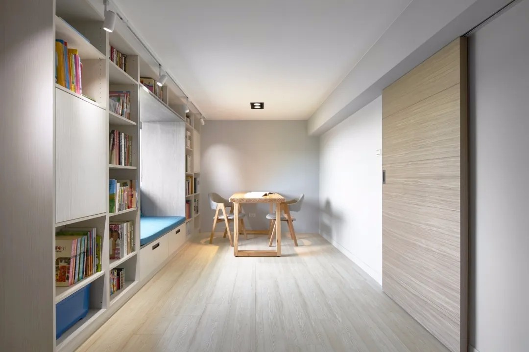 北歐風格家裝設計別墅裝修效果圖-書房 北歐風格家裝設計別墅裝修效果圖-書房