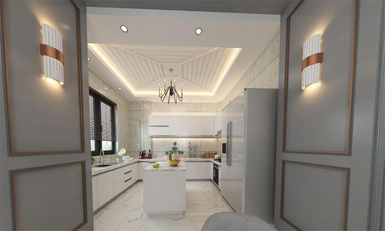 現(xiàn)代簡(jiǎn)約風(fēng)格別墅裝修設(shè)計(jì)效果圖-碧桂園別墅380平米-別墅廚房裝修設(shè)計(jì) 現(xiàn)代簡(jiǎn)約風(fēng)格別墅裝修設(shè)計(jì)效果圖-碧桂園別墅380平米-別墅廚房裝修設(shè)計(jì)