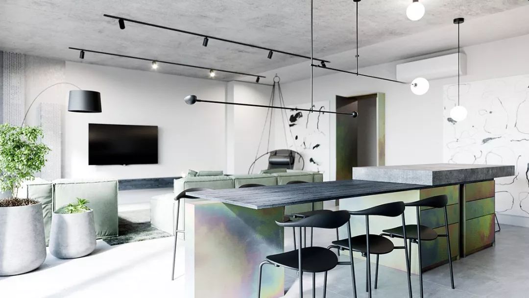 佛山裝修公司北歐風格室內裝修效果圖-餐廳 佛山裝修公司北歐風格室內裝修效果圖-餐廳