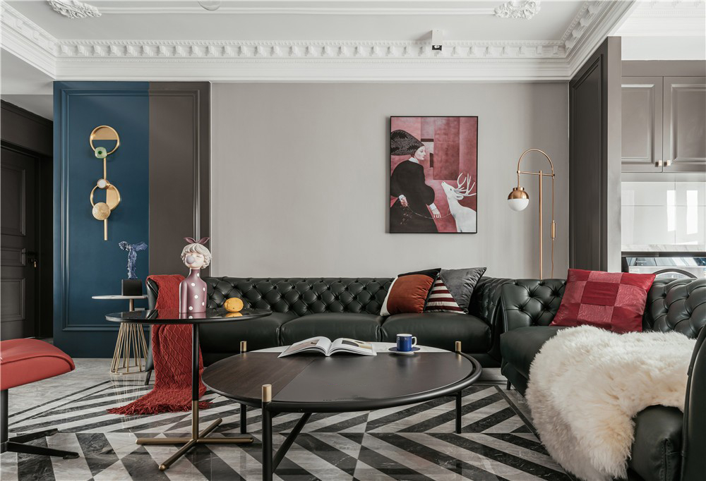 現(xiàn)代輕奢風(fēng)格家裝設(shè)計室內(nèi)裝修效果圖-客廳沙發(fā) 現(xiàn)代輕奢風(fēng)格家裝設(shè)計室內(nèi)裝修效果圖-客廳沙發(fā)