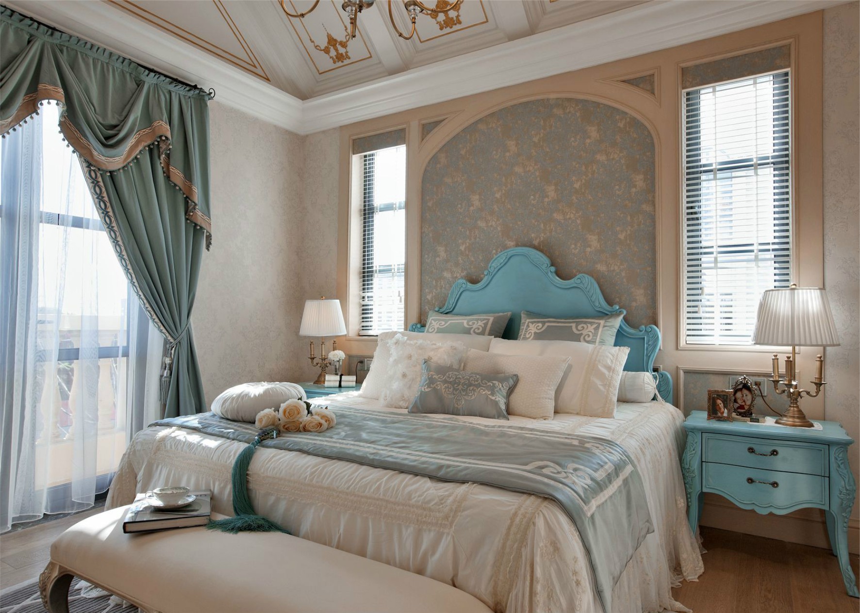 佛山市高明碧桂園·花城薈歐式風格別墅裝修案例