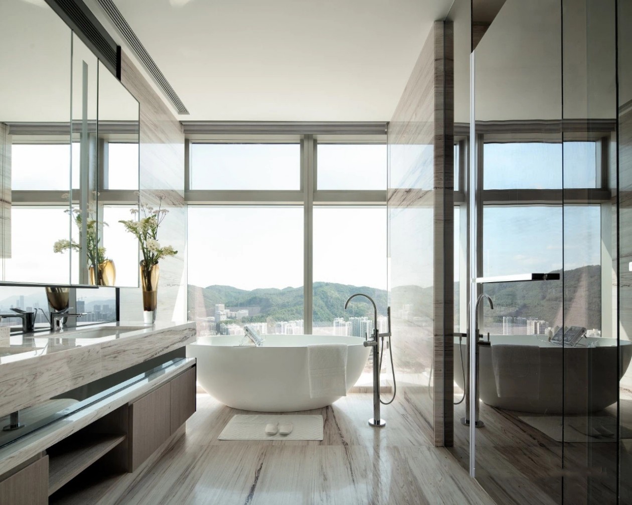 現代前衛風格家裝設計室內裝修效果圖-衛生間 現代前衛風格家裝設計室內裝修效果圖-衛生間