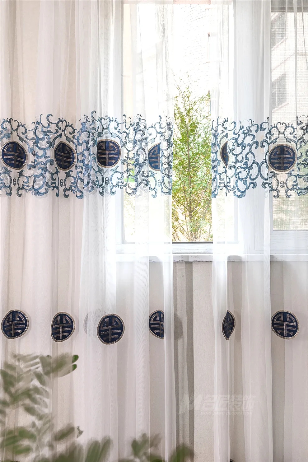 別墅大宅裝修設計-客廳窗簾 別墅大宅裝修設計-客廳窗簾