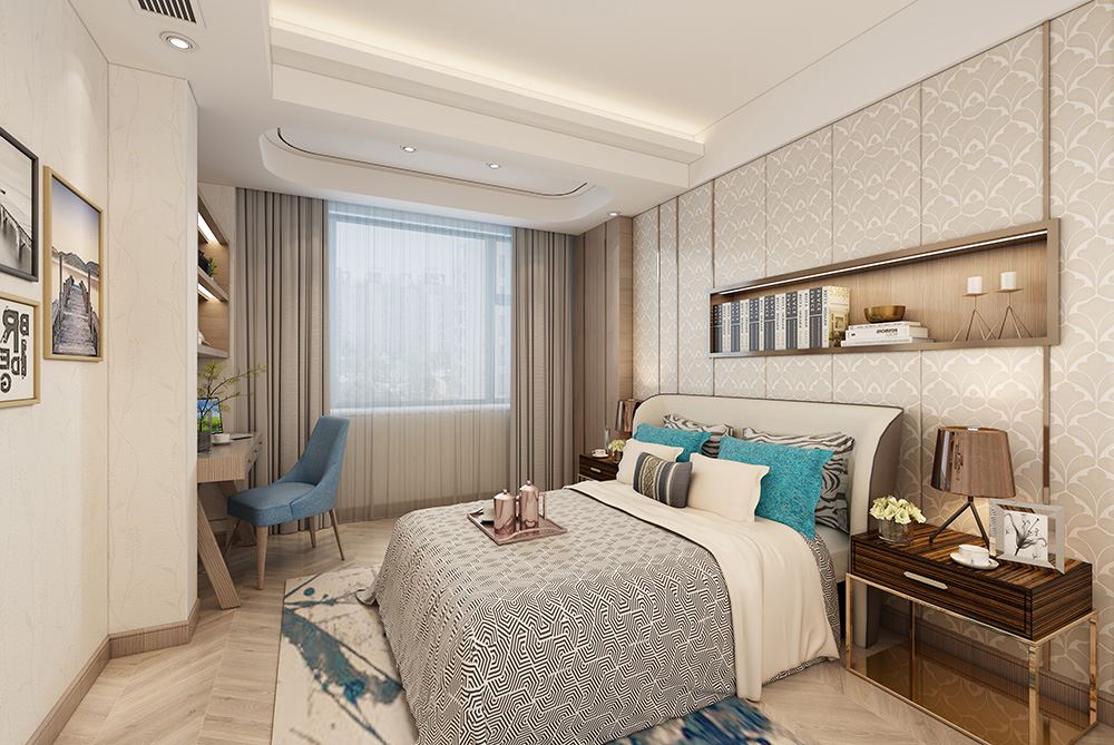 佛山市碧桂園·鳳凰灣新中式風格復式裝修案例