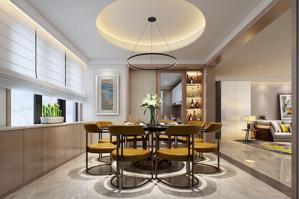 佛山市保利雲上輕奢風格別墅裝修案例