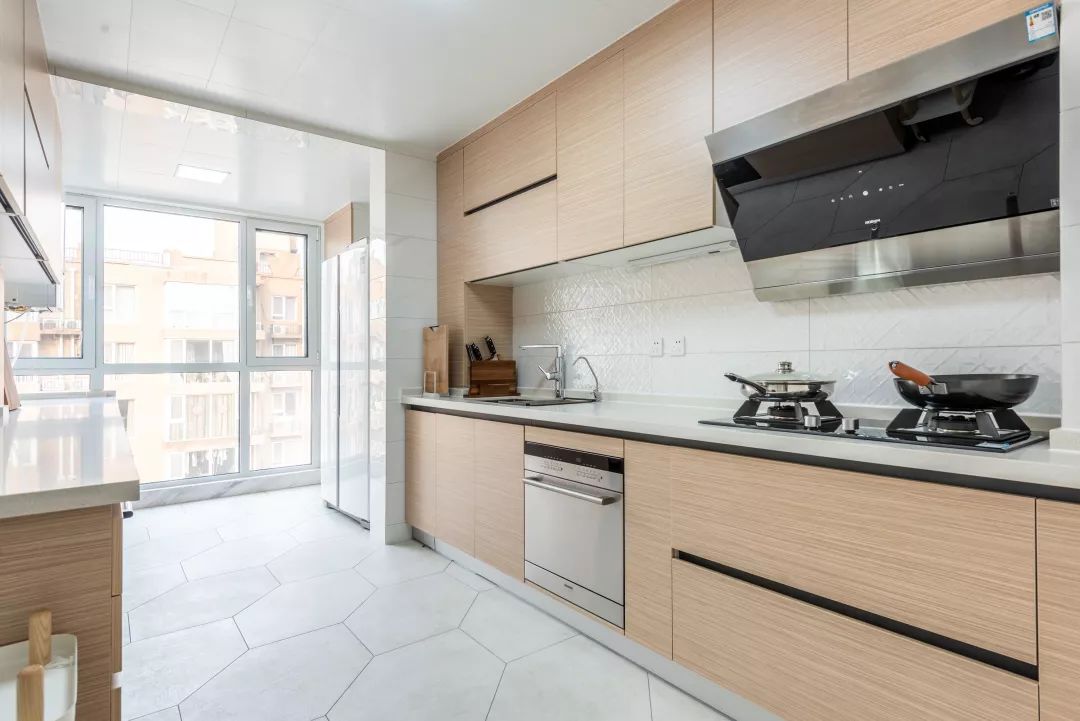 北歐原木風格室內設計家裝案例-廚房 北歐原木風格室內設計家裝案例-廚房