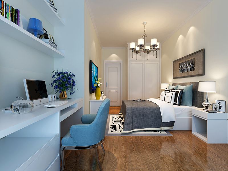 佛山市綠城·桂語蘭庭歐式風格四居室裝修案例