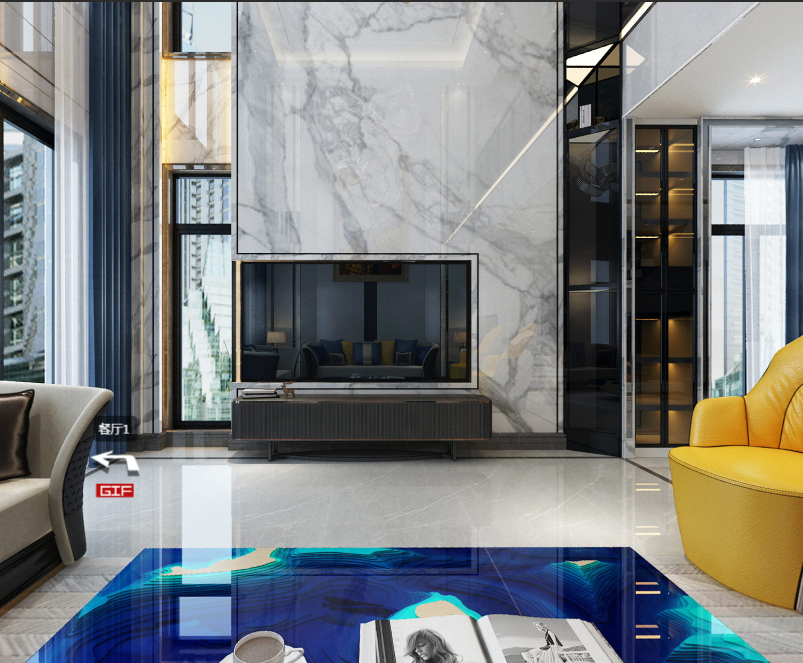 現(xiàn)代前衛(wèi)風(fēng)格室內(nèi)裝修效果圖-芙蓉金城三居110平米-客廳 現(xiàn)代前衛(wèi)風(fēng)格室內(nèi)裝修效果圖-芙蓉金城三居110平米-客廳