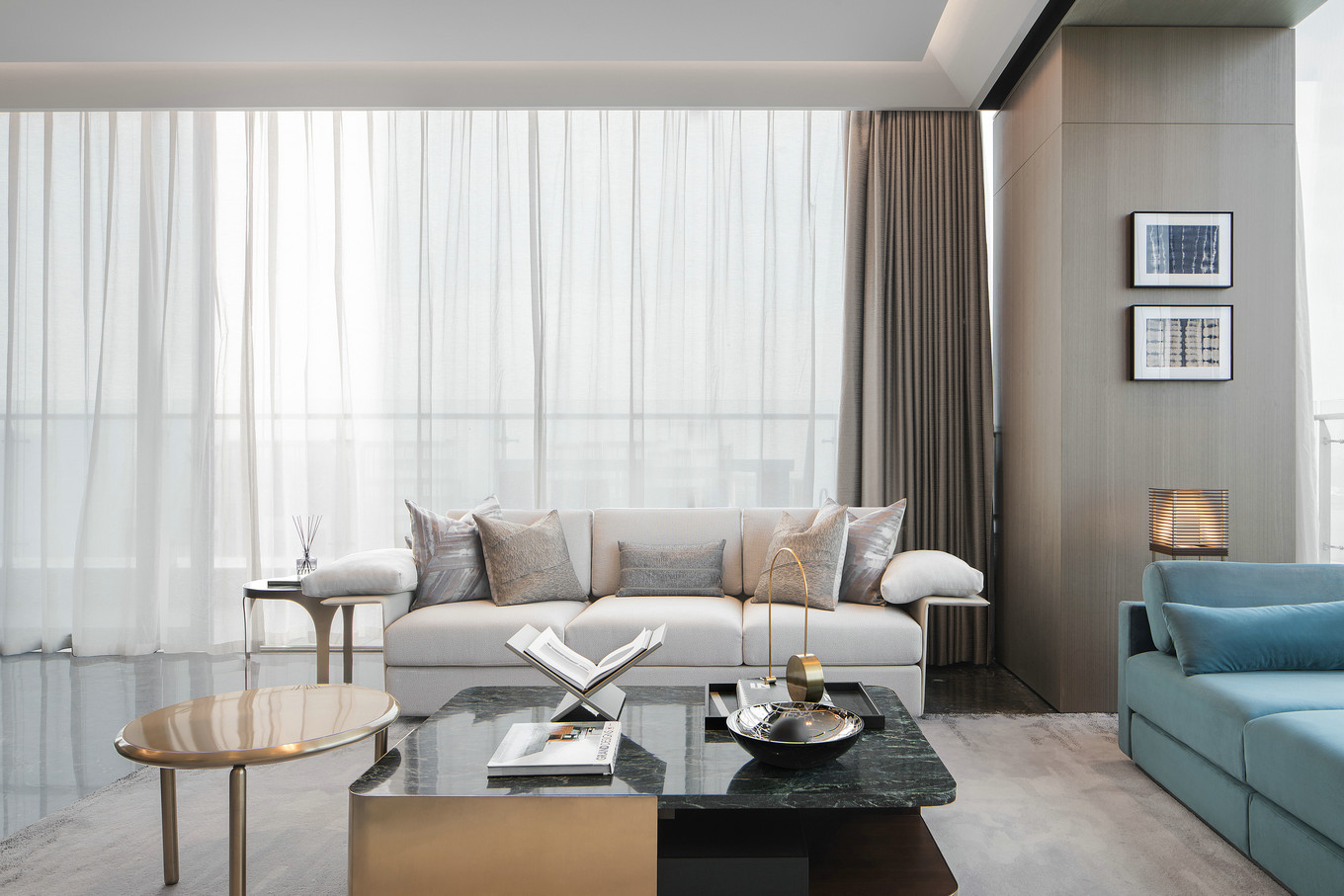 現代簡約風格室內家裝案例效果圖-客廳沙發茶幾 現代簡約風格室內家裝案例效果圖-客廳沙發茶幾