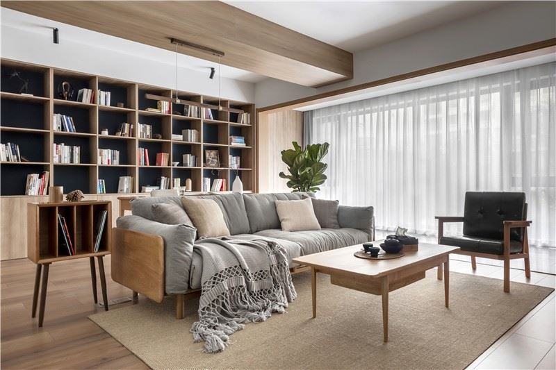 佛山市中建順控·云熙悅城現(xiàn)代風(fēng)格二居室裝修案例