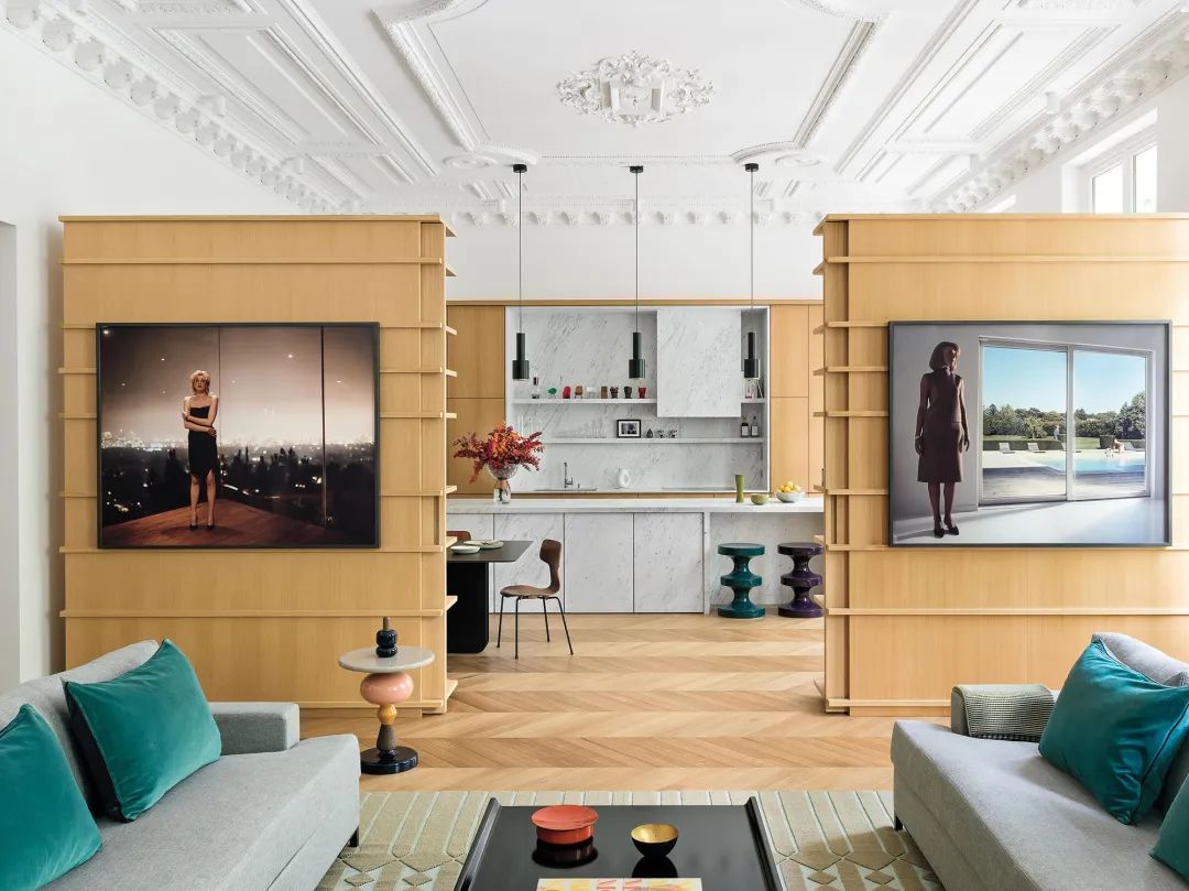 北歐混搭風格家裝設計室內裝修效果圖-餐廳隔斷 北歐混搭風格家裝設計室內裝修效果圖-餐廳隔斷