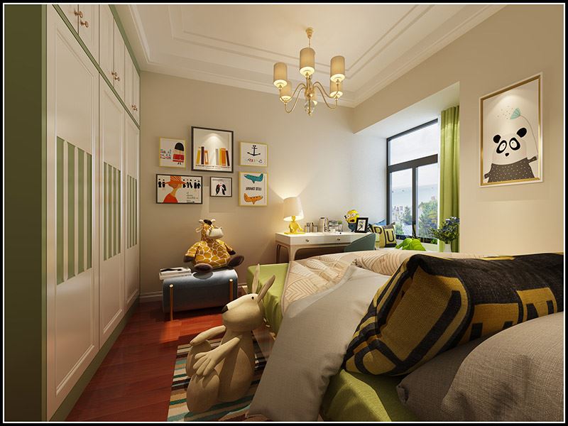 佛山市保利閱江臺現代簡約風格三居室裝修案例