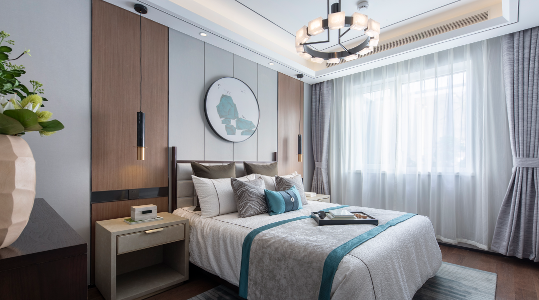 新中式風格室內設計家裝案例-次臥 新中式風格室內設計家裝案例-次臥