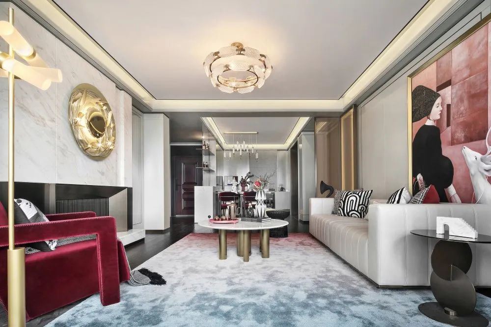 佛山市保利和悅濱江歐式風(fēng)格四居室裝修案例