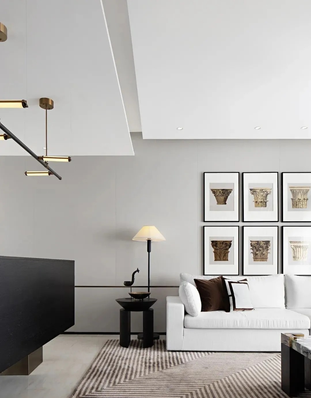 現(xiàn)代輕奢風(fēng)格別墅室內(nèi)設(shè)計家裝案例-客廳裝飾 現(xiàn)代輕奢風(fēng)格別墅室內(nèi)設(shè)計家裝案例-客廳裝飾