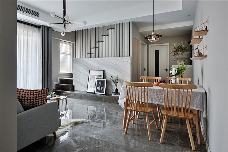 裝修案例北歐風(fēng)格室內(nèi)裝修效果圖-餐廳 裝修案例北歐風(fēng)格室內(nèi)裝修效果圖-餐廳