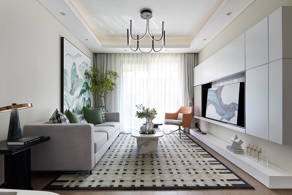 江門市東成家園北歐風格三居室裝修案例