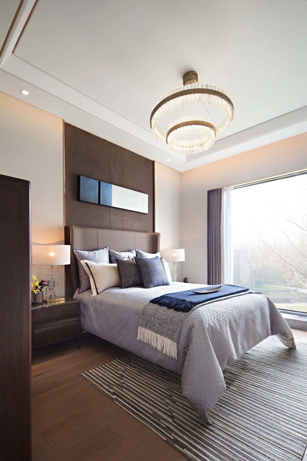 輕奢簡約風格室內設計家裝案例-主臥 輕奢簡約風格室內設計家裝案例-主臥