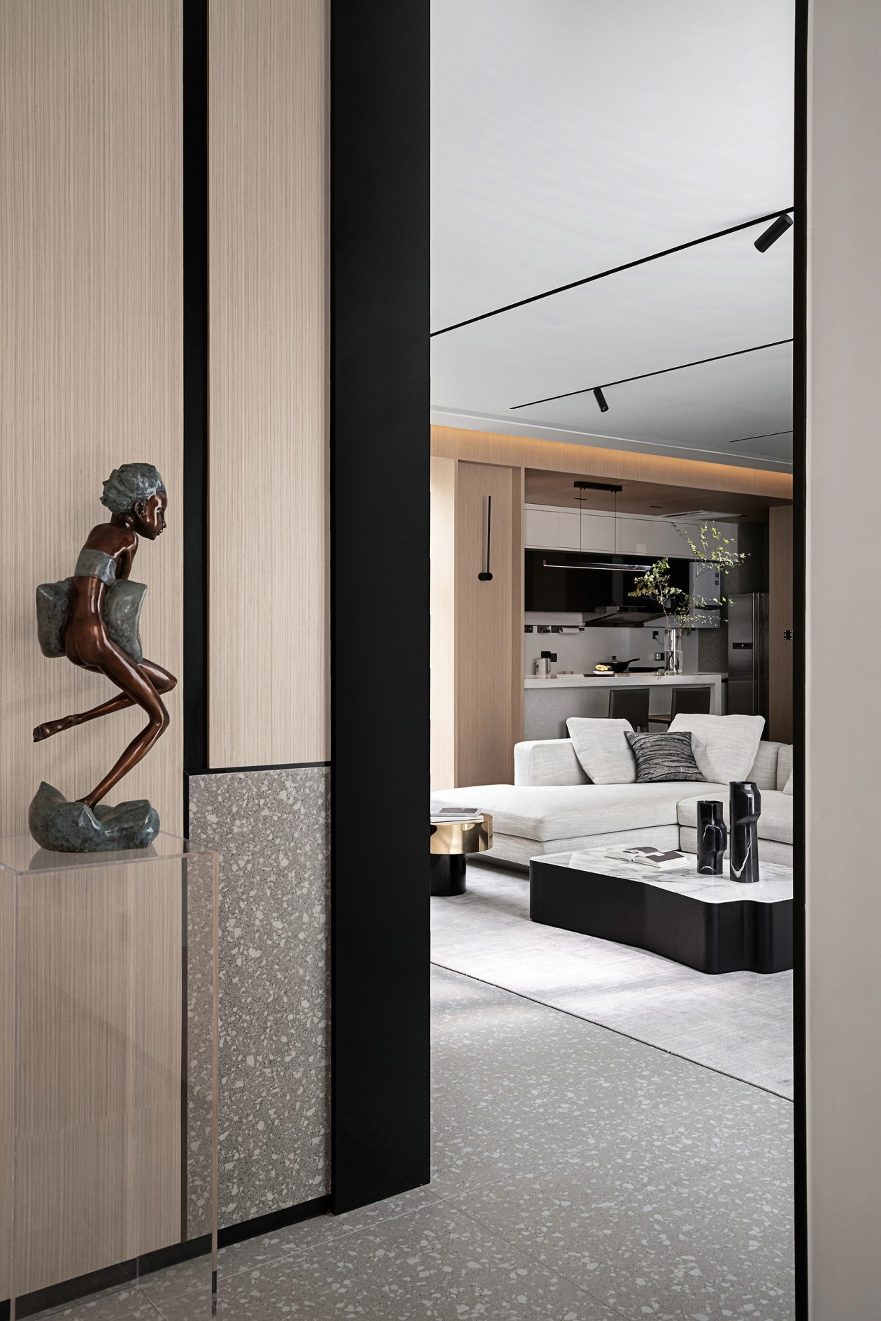 現代簡約風格室內設計家裝案例-客廳 現代簡約風格室內設計家裝案例-客廳