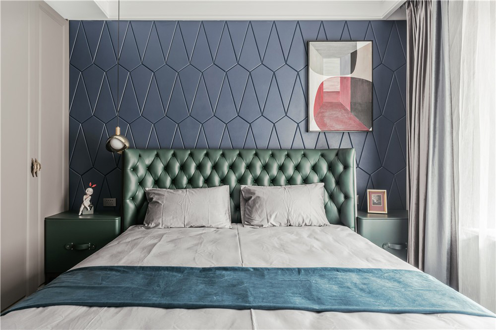 現代高雅風格家裝設計室內裝修效果圖-主臥 現代高雅風格家裝設計室內裝修效果圖-主臥