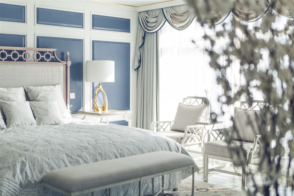 佛山市萬科金域時光(商業(yè))美式風(fēng)格三居室裝修案例