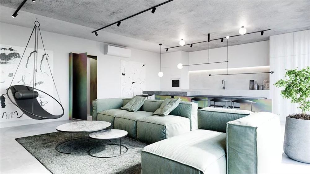 佛山市美的半島莊園北歐風格三居室裝修案例