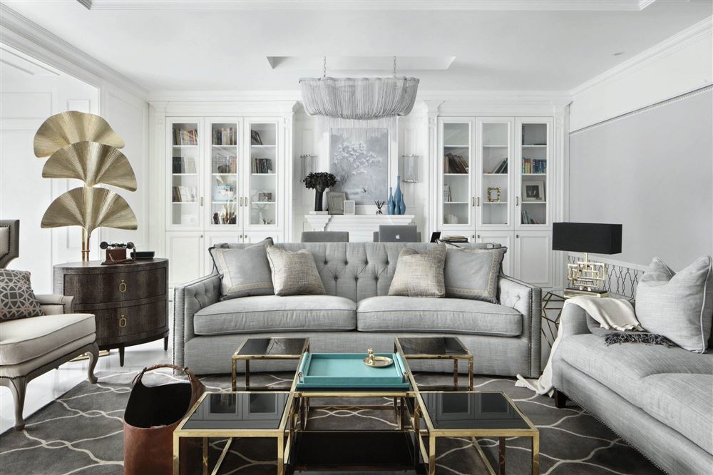 廣州市海倫春天輕奢風格四居室裝修案例