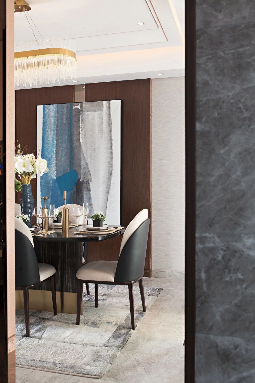 輕奢簡約風格室內設計家裝案例-餐廳 輕奢簡約風格室內設計家裝案例-餐廳