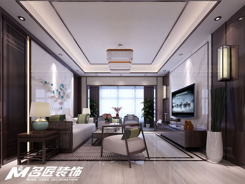 佛山市高明鈞明城歐式風(fēng)格三居室裝修案例